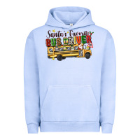 Pigment Grape Ice santas favorite bus driver Urban Hoodie - texasbilliewilder