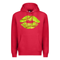 Cardinal softball lips Premium Hoodie - AdoDesignShop