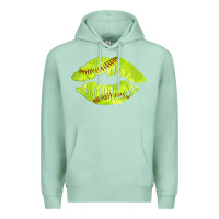 Seafoam softball lips Premium Hoodie - AdoDesignShop