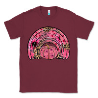 Burgundy pumpkin ribbon rainbow Classic Tee - JahusDesignShop