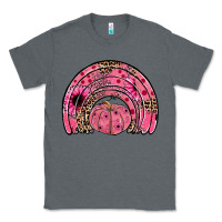 Charcoal Heather pumpkin ribbon rainbow Classic Tee - JahusDesignShop