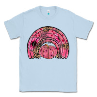 Dusty Blue pumpkin ribbon rainbow Classic Tee - JahusDesignShop