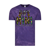 Cloud Purple boy mini from son up to son down Vintage Tee - CowhideDigitalArt