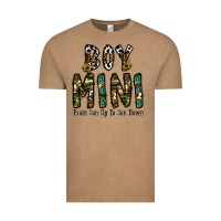 Vintage Coffee boy mini from son up to son down Vintage Tee - CowhideDigitalArt