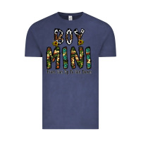Vintage Denim boy mini from son up to son down Vintage Tee - CowhideDigitalArt