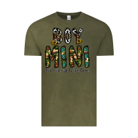 Vintage Olive boy mini from son up to son down Vintage Tee - CowhideDigitalArt