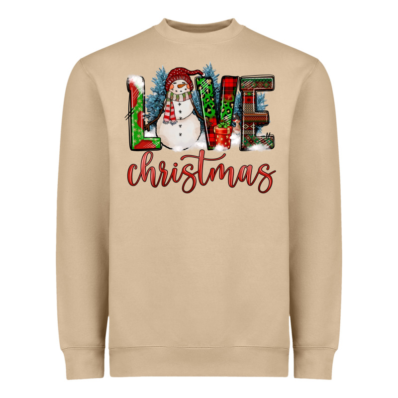 Love Christmas Heavyweight Sweatshirt by FaDigitalArtStudio | Teevron