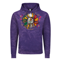 Cloud Purple mexican sunflower Vintage Hoodie - CTS Tumbler Store