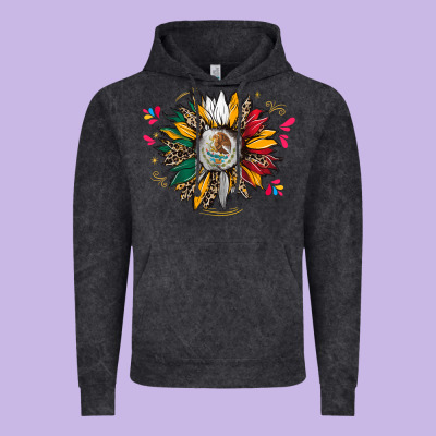 Mexican Sunflower Vintage Hoodie Designed By Cts Tumbler Store