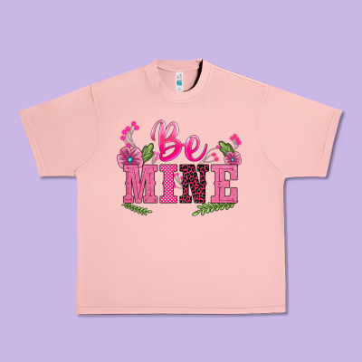 Walentine's Day Be Mine Urban Heavy Tee Designed By Barkaloodesign