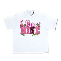 White walentine's day be mine Urban Heavy Tee - BarkalooDesign