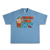 Pebble Blue pumpkin spice living my best life Urban Heavy Tee - AdoDesignShop