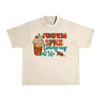 Pumpkin Spice Living My Best Life Urban Heavy Tee | Teevron