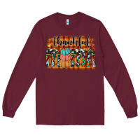 Burgundy thankful mama Long Sleeve Tee - JahusDesignShop