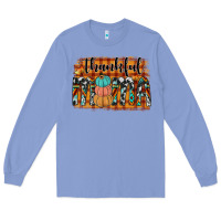 Colony Blue thankful mama Long Sleeve Tee - JahusDesignShop
