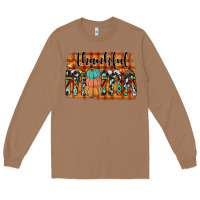 Toasted Coconut thankful mama Long Sleeve Tee - JahusDesignShop