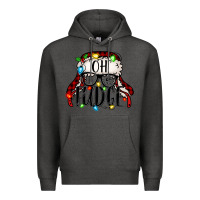 Charcoal Heather oh fudge Christmas story Premium Hoodie - Jasminsmagicworld