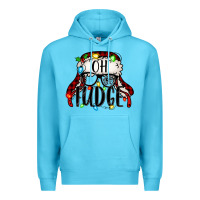 Ocean Blue oh fudge Christmas story Premium Hoodie - Jasminsmagicworld
