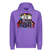 Purple oh fudge Christmas story Premium Hoodie - Jasminsmagicworld