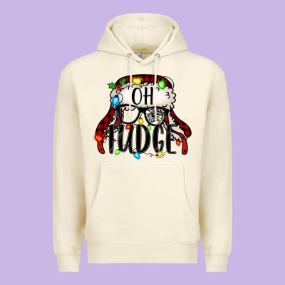 Oh Fudge Christmas Story Premium Hoodie Designed By Jasminsmagicworld