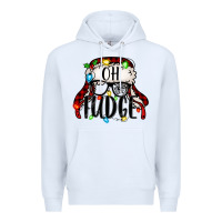 White oh fudge Christmas story Premium Hoodie - Jasminsmagicworld