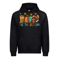 Black Tis' the season Fall Urban Hoodie - NancyCooperArtShop