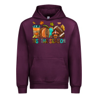 Mauve Wine Tis' the season Fall Urban Hoodie - NancyCooperArtShop