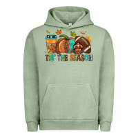 Pigment Oil Green Tis' the season Fall Urban Hoodie - NancyCooperArtShop