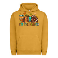 Pigment Peanut Butter Tis' the season Fall Urban Hoodie - NancyCooperArtShop