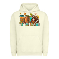 Pigment Pistachio Tis' the season Fall Urban Hoodie - NancyCooperArtShop