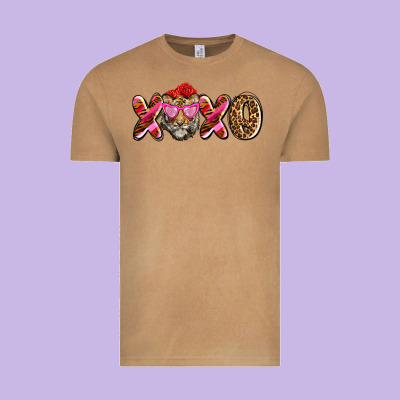 Xoxo Tiger Olivia Vintage Tee Designed By Oliviacreatesart