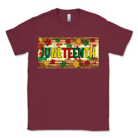 Burgundy juneteenth licence plate template Classic Tee - Artiststas