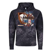 Cloud Black livin' that baseball mom life Vintage Hoodie - Zillion Design Studio