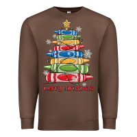 Chestnut crayons tree christmas Premium Sweatshirt - MaliasSmallBusiness