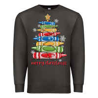 Smoke crayons tree christmas Premium Sweatshirt - MaliasSmallBusiness