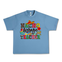 Pebble Blue nacho average teacher Urban Heavy Tee - JahusDesignShop