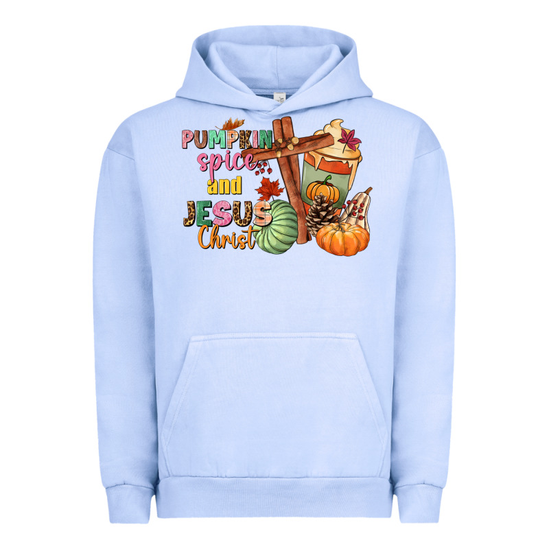 Pumpkin Spice And Jesus Christ Urban Hoodie by NancyCooperArtShop | Teevron