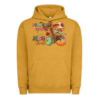 Pigment Peanut Butter Pumpkin spice and Jesus christ Urban Hoodie - NancyCooperArtShop