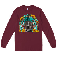 Western Pitbull Rainbow Long Sleeve Tee | Teevron