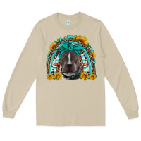 Mushroom western pitbull rainbow Long Sleeve Tee - Artiststas