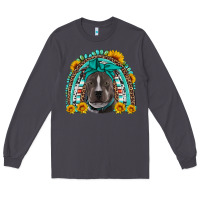 Smoke western pitbull rainbow Long Sleeve Tee - Artiststas