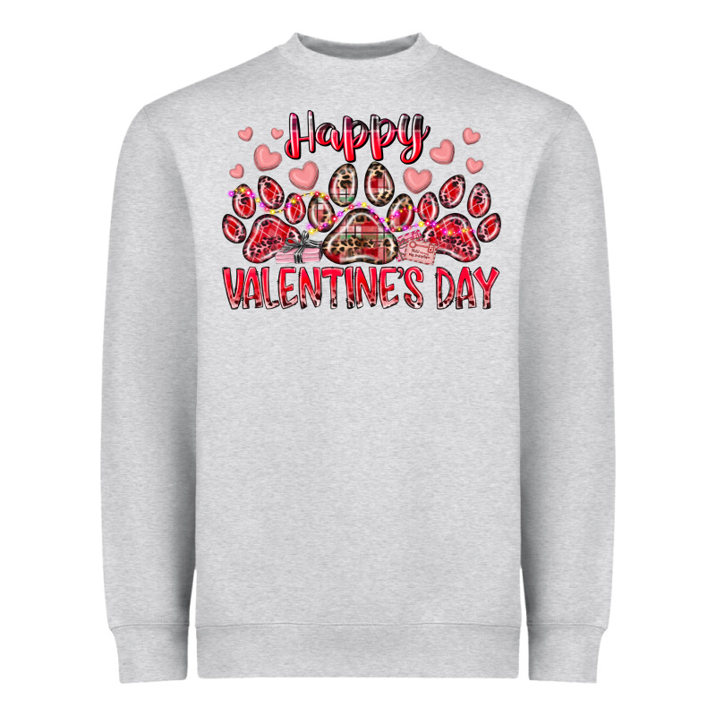 Happy Valentines Day Dog Pet Heavyweight Sweatshirt by RacoonDesign | Teevron