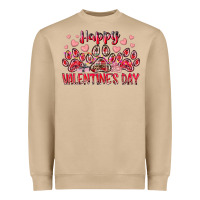 Mushroom happy valentines day dog pet Heavyweight Sweatshirt - RacoonDesign