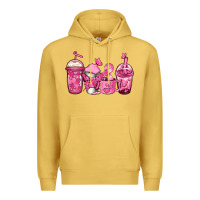Antique Gold breast cancer coffee Premium Hoodie - Jasminsmagicworld