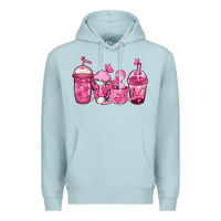 Blue Mist breast cancer coffee Premium Hoodie - Jasminsmagicworld