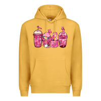 Mustard breast cancer coffee Premium Hoodie - Jasminsmagicworld