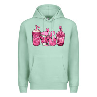 Seafoam breast cancer coffee Premium Hoodie - Jasminsmagicworld