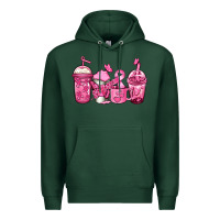 Sports Green breast cancer coffee Premium Hoodie - Jasminsmagicworld