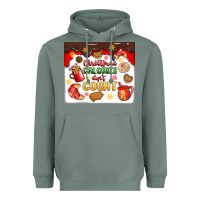 Sage christmas calories don't count Heavyweight Hoodie - MaliasSmallBusiness
