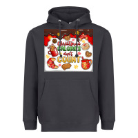 Smoke christmas calories don't count Heavyweight Hoodie - MaliasSmallBusiness